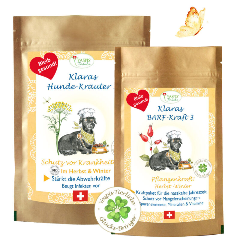Klaras BARF Gesundheits-set Nr.3. Für Hunde.